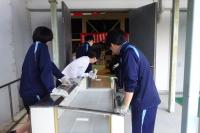 デパート準備1日目